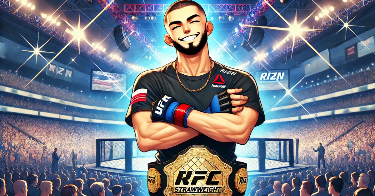 RIZIN　ライジン　ストロー級　チャンピオンベルト